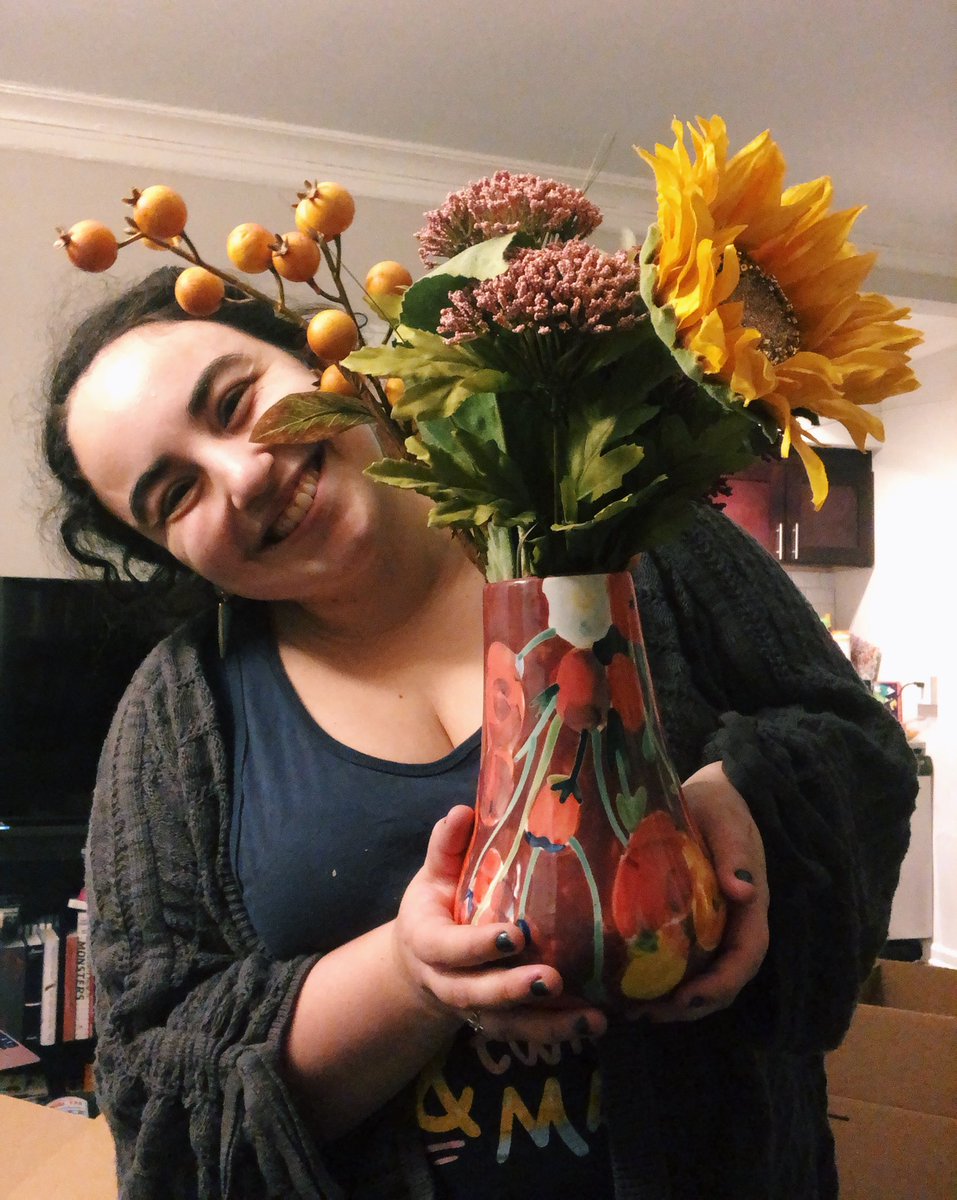 IT’S MY VASE GUYS! The vase is actually here! I’m so happy you guys were here for this journey and that the quest for this vase has brought so much laughter, joy, and even donations! into the world! Thank you all!