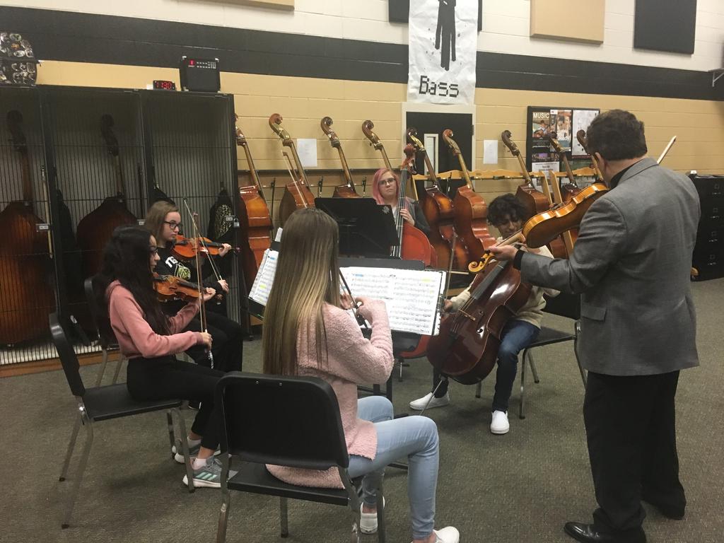 CHS Orchestra tweet media