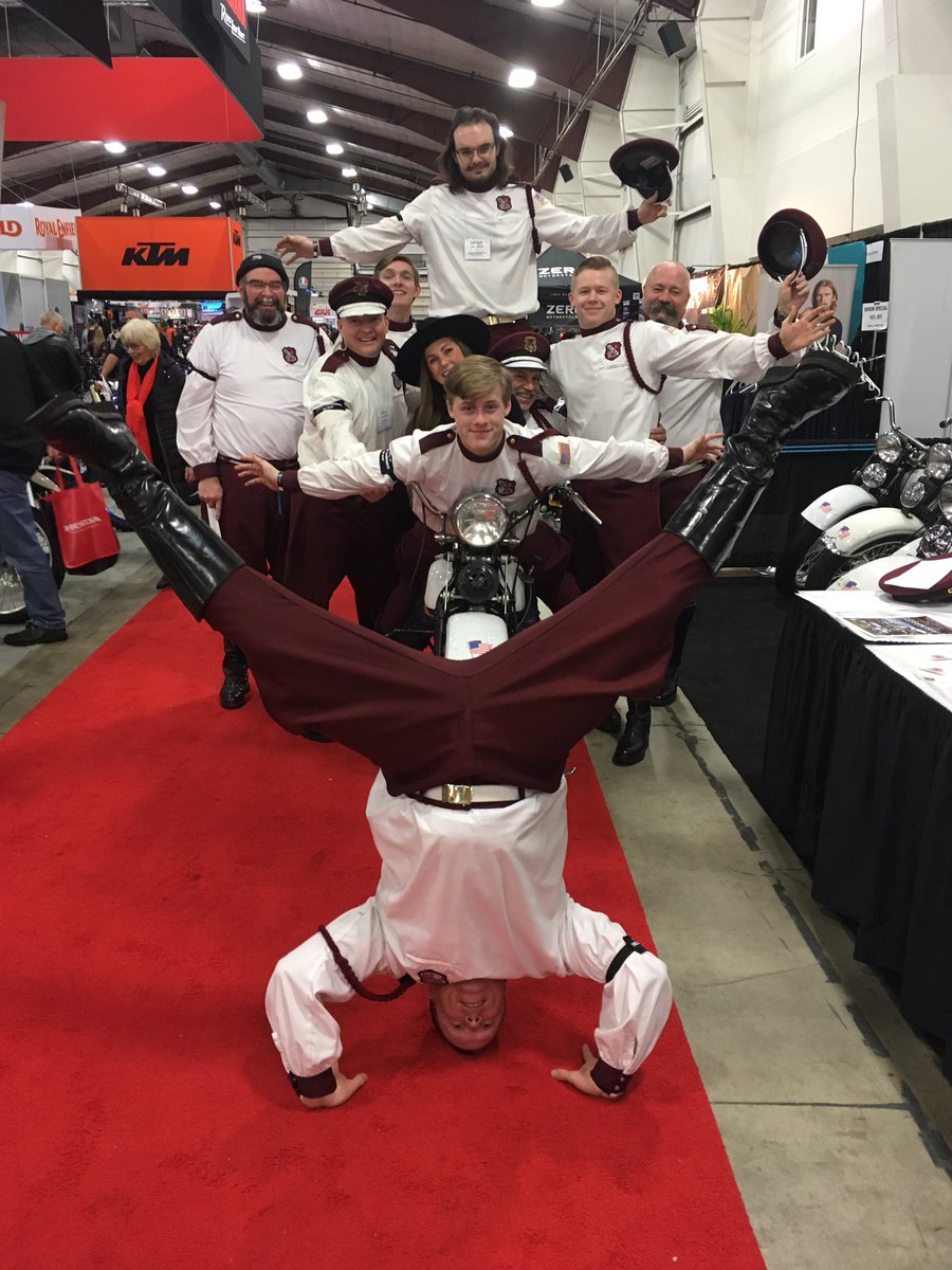 Rock101Van's tweet photo. The @thebikeshows is happening all weekend long at the Tradex Centre in #Abbotsford. Check out the latest in bikes, apparel, and entertainment. Plus, maybe we can convince @AleceAnderson to get her hands into the stunt world with the @seattlecossacks!! Come on down! https://t.co/uo6wgvbp4E
