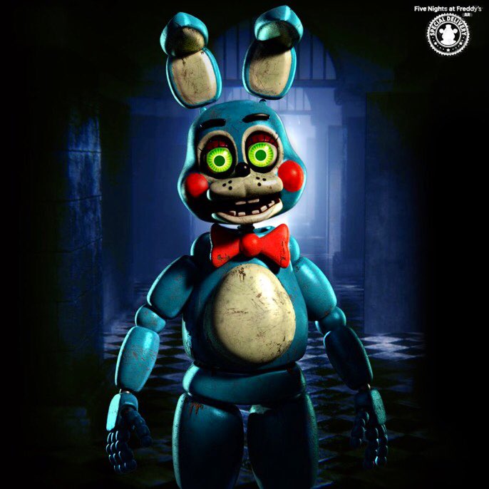 イシイニキ Ishiiniki Fnaf日本宣伝 در توییتر Fnafar公式モデル情報 スマホで遊べるfnafことfive Nights At Freddy S Ar Special Deliveryにおけるトイボニーの公式ティザーが公開されました トイシリーズ特有のピカピカ新品ボディが汚れており時代背景の