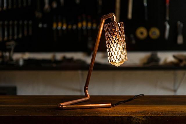Does this look like something you could build? You'll be amazed with your skills by the end of our Build a Copper Lamp workshop, which we offer once a week. Go home with this lamp, hand made by you, with the confidence and bragging rights to boot.Does this look like somethin…