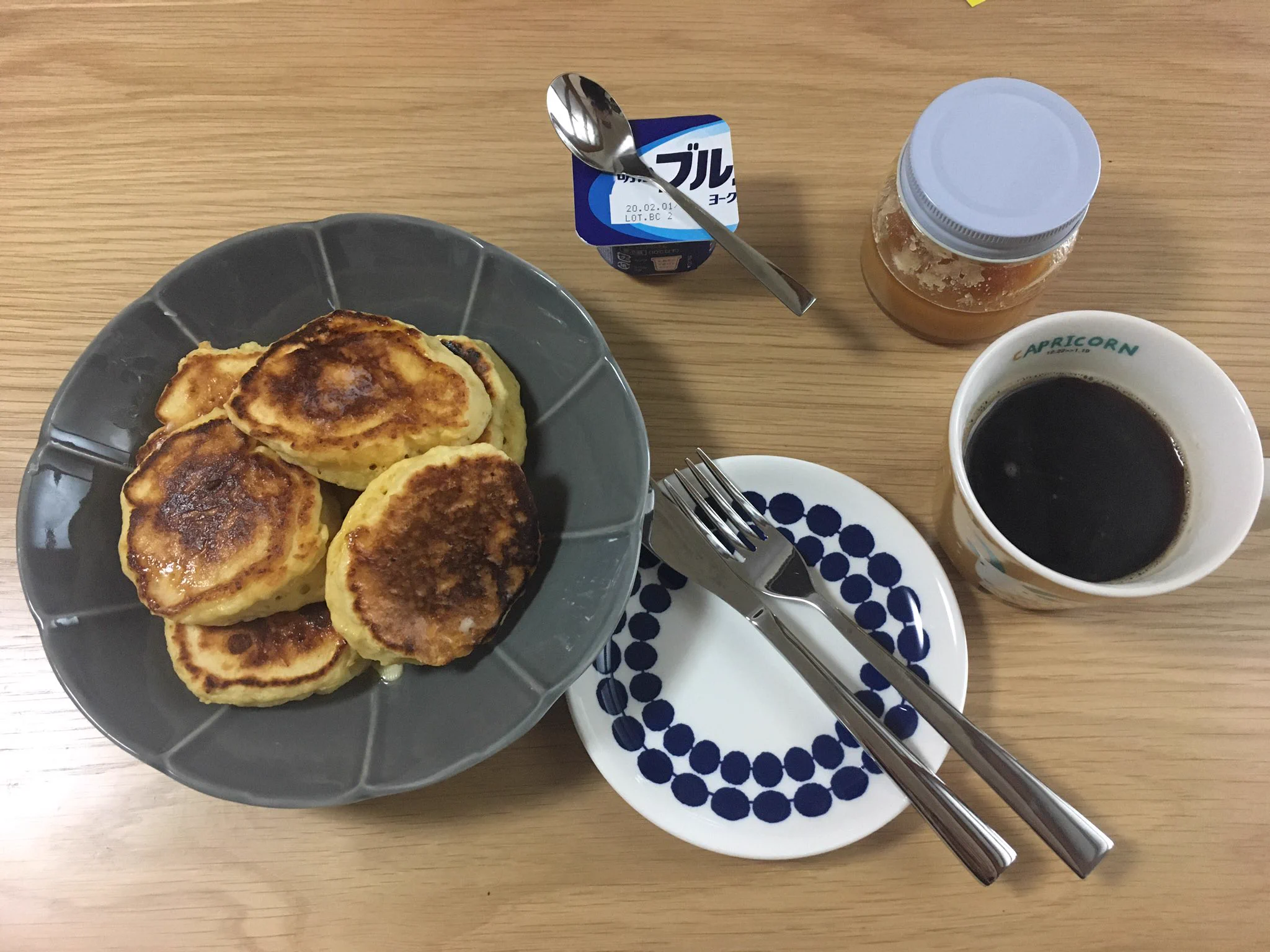 今日はパンケーキの日ですって(*´  `*)
#何枚いけるかな  