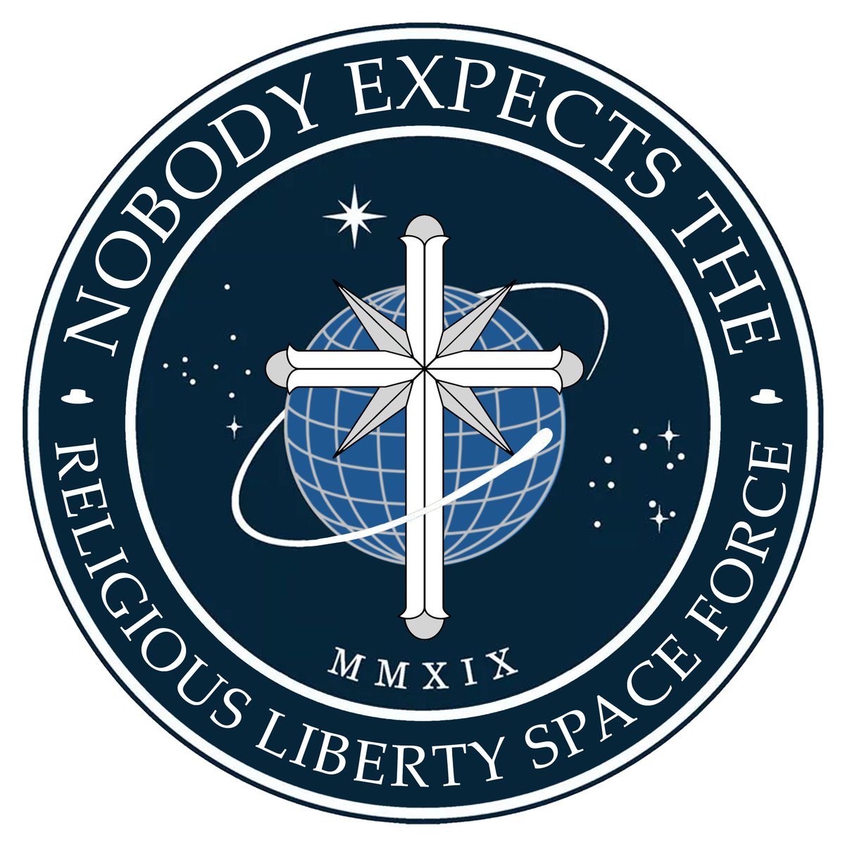 Nobody expects the #ReligiousLiberty #SpaceForce.

npr.org/2020/01/24/799…