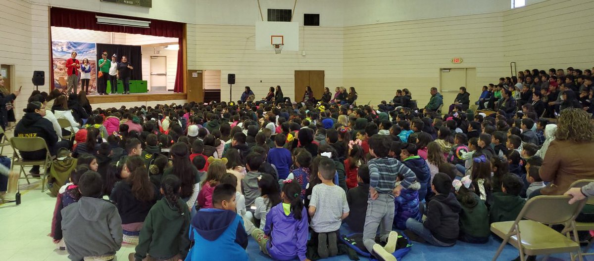 Good Evening Selma Herndon Parents and Families,

Our students attended a school wide assembly on "The Big Bad Bullysaurus." presented by the Gallo Anti-Bullying Performances. Students learned about friendship and the importance of forgiveness.