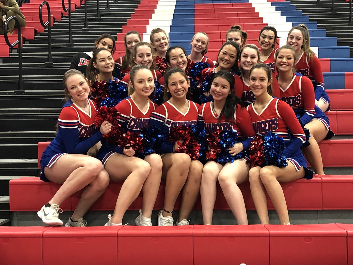 goDCHSathletics's tweet photo. It is great to have the band and dance team supporting boys basketball. https://t.co/ZVd76YTFjp