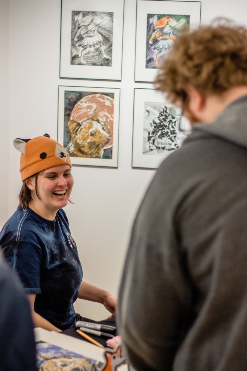 SterlingCLife's tweet photo. S/O this year's interterm's printmaking class for putting together a fantastic showcase! #HereAtSterling #ArtsAtSC
Visit https://t.co/IMuhHqLP3b to view all of your favorite snapshots from campus, including full coverage from printmaking! https://t.co/2yXEC9QGWY