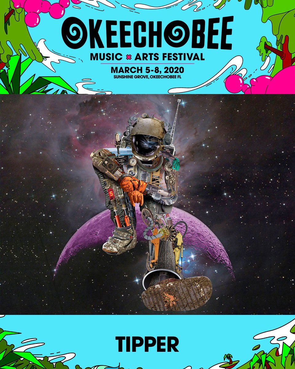 OkeeFam's tweet photo. Who's ready to get weird with @tippermusic this March at @Okechobeefest 👽

Promo Code: ENCORE 🌀

https://t.co/xTsqvkSLL5 https://t.co/ihrKZw5mSw