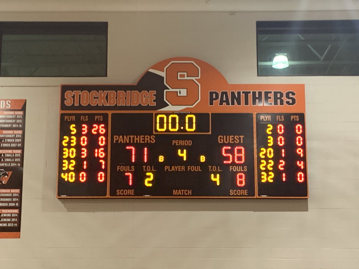 Bridge_FB's tweet photo. Final boys score from Stockbridge!  @GLACSports1 @SJSHSPanthers https://t.co/CbAW4Ig4qY