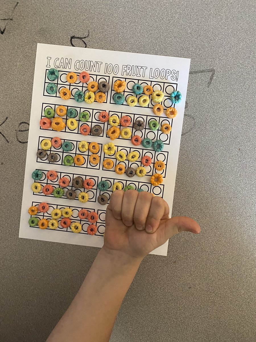 KinderMitchell's tweet photo. We haven’t posted in a while because we’ve been so busy LEARNING! Happy 100th day of school! We hope yours was as exciting as ours 🥰 https://t.co/YGq21MYM0K