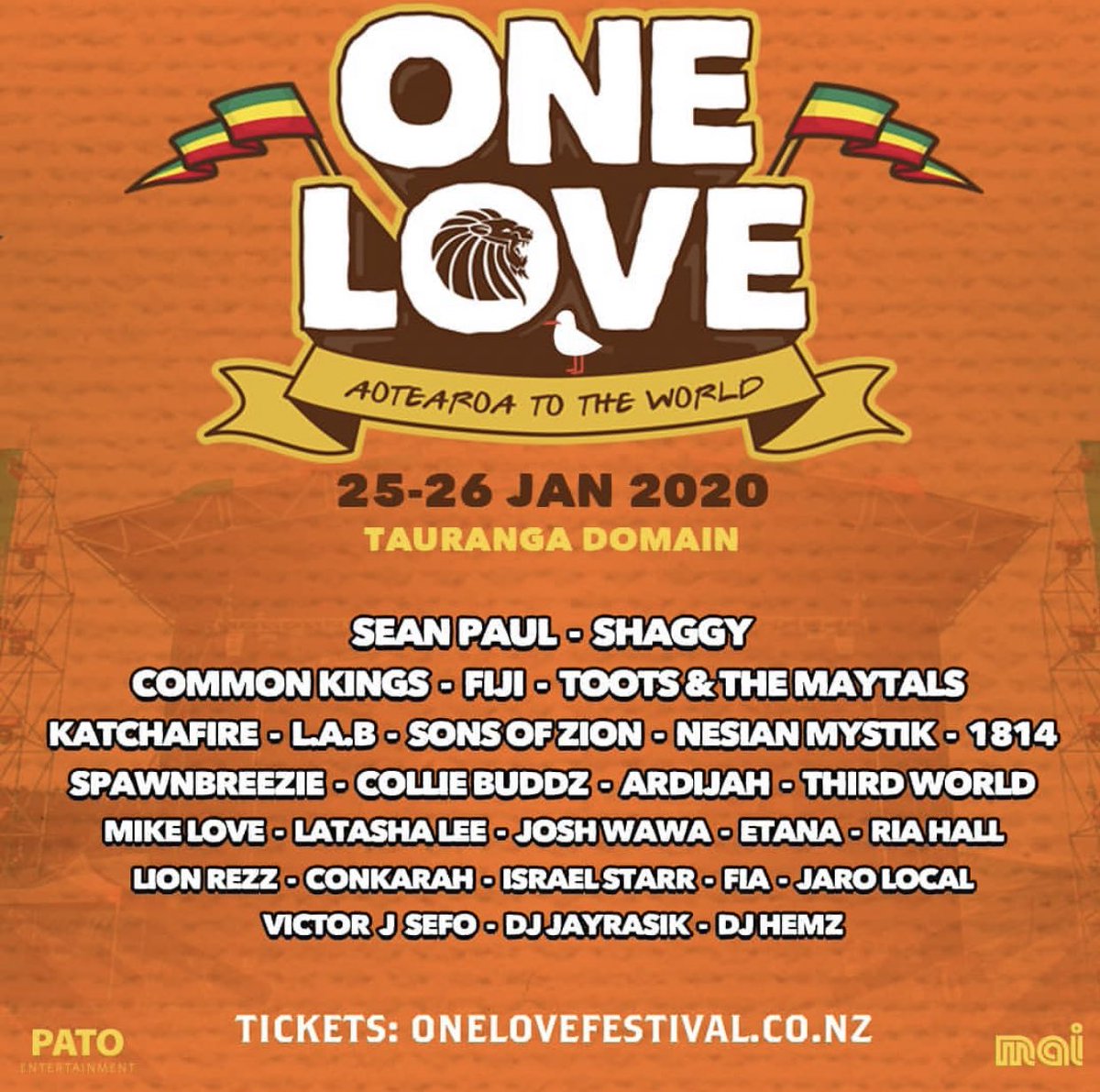 GinnenGroup's tweet photo. Catch @jacksonowensnz w/ @sonsofzionmusic performing at @OneLoveFestival in Tauranga #JacksonOwens #SonsOfZion #OneLoveFestival https://t.co/8LV55S99ga