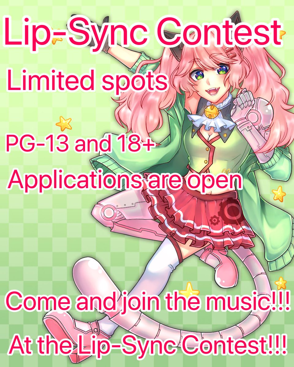 ChibiChibiCon's tweet photo. Think you have what it takes to wow a crowd with a lip sync performance?! Then now is your chance! Apply to our Pg-13 https://t.co/RSq4x9s6Rk or 18+ https://t.co/8tiAyv7GQT  lip sync contest now! 🎤✨💖 https://t.co/VXEUhFemTb