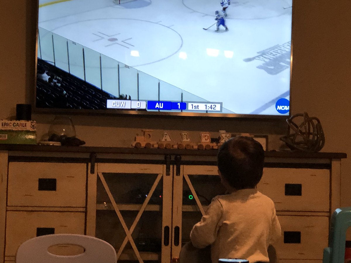 AUSpartanComp's tweet photo. Couldn’t make it to the game tonight but the biggest fan is still watching....@AUSpartan_WHKY keep it up! https://t.co/VRS2nNXXb8