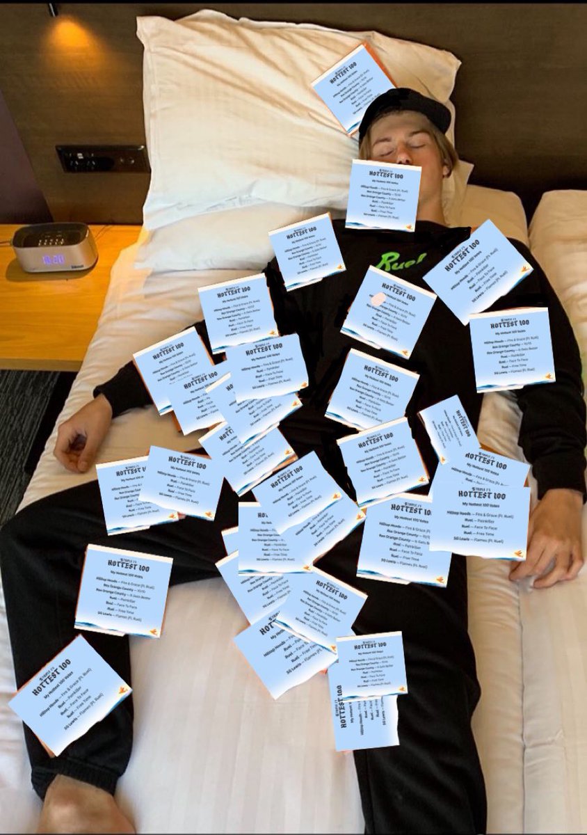 good4ruel's tweet image. ruel + triple j’s #hottest100 2020. 
his results + his reactions. a thread.