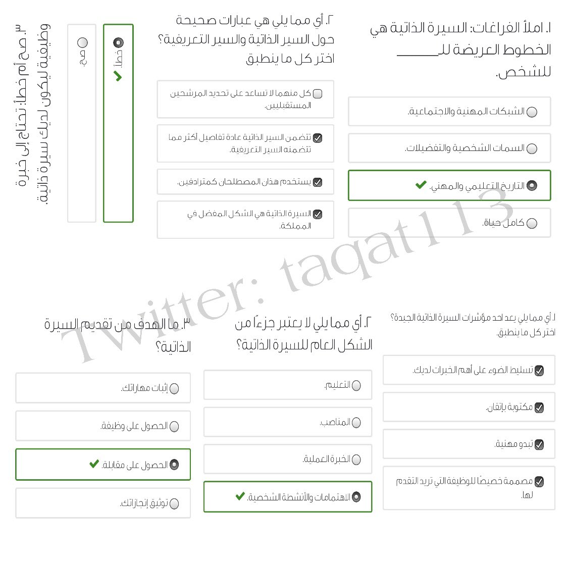 ضوابط إعداد السيرة الذاتية ٢ هيكلة السيرة الذاتية By Stephanienlndu Issuu