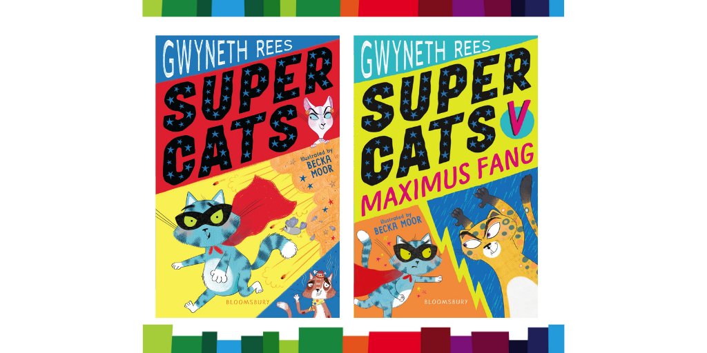 *SERIES GIVEAWAY*

Cats with superpowers! 

We have BOTH books in this brand-new series from bestselling author <a href="/gwyneth_rees/">Gwyneth Rees</a> &amp; illustrated by the talented @BeckaMoor for a lucky reader 6+ to win and review.

Enter via our website: bit.ly/2G2PrHK

<a href="/KidsBloomsbury/">Bloomsbury Kids & YA UK</a>