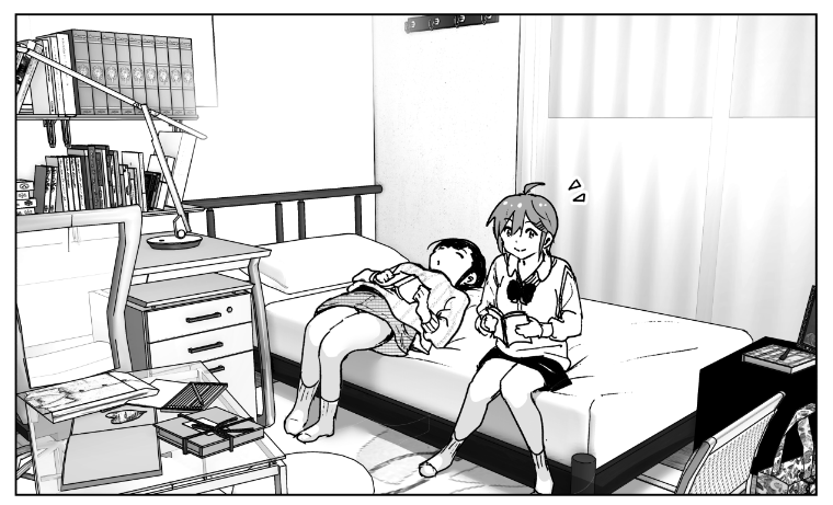 ほい!
昨日と今日であわせて4ページすすめたぞい! 