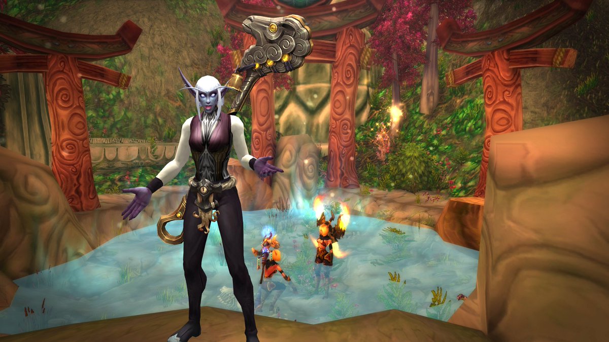 AllarinDawnglow's tweet photo. If you're going for your Flower Crown quest for the first time or on alts, make sure to do Mount Hyjal LAST, as there's a bug going around making the others not usable. Have fun! #Warcraft #LunarFestival 🌹🌷🌻 https://t.co/1wIh8x9m8Y