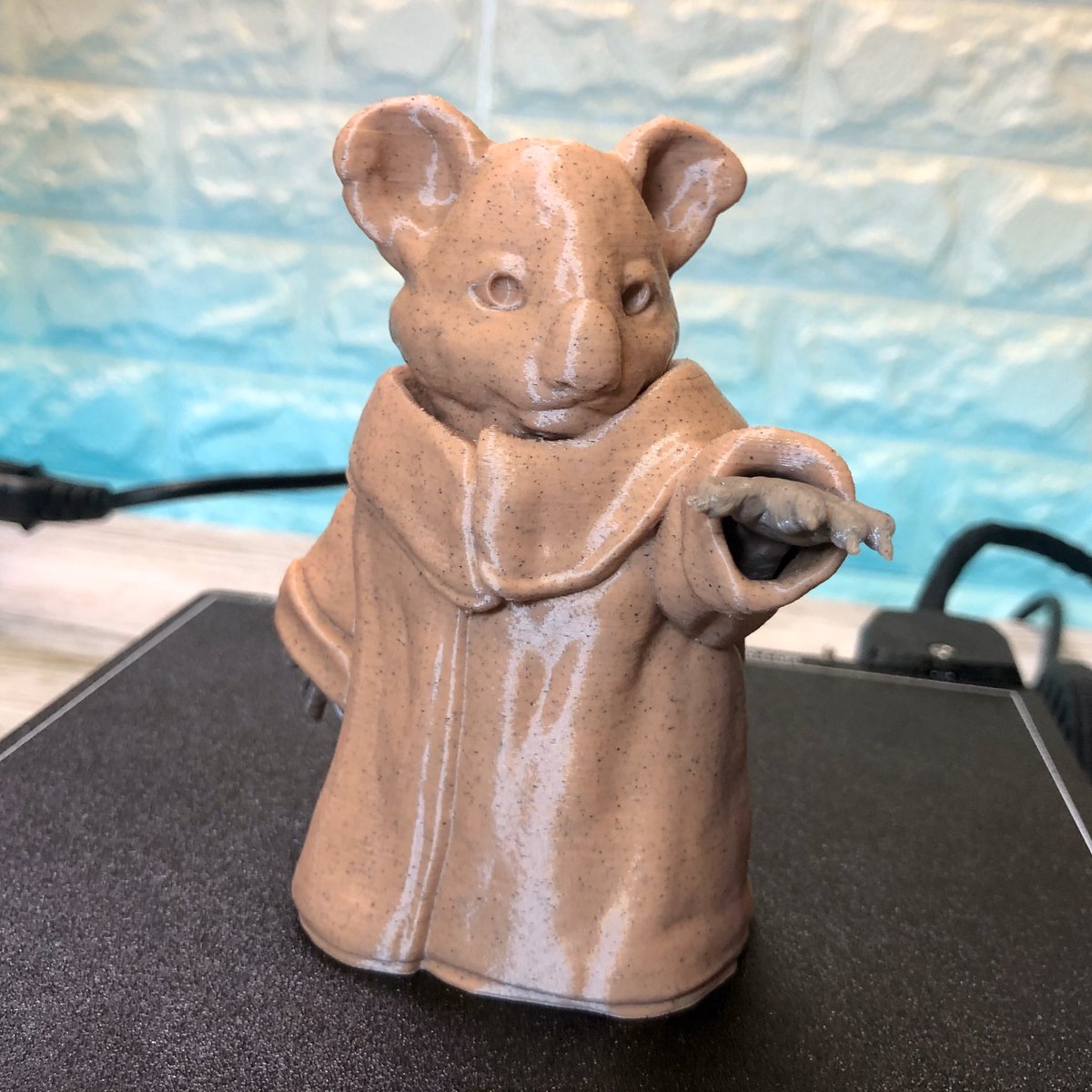 FilamentFrenzy's tweet image. Here’s baby koda by @loubie_3D why is there a koala that looks like baby YODA you ask ? Well everything you need to know is listed below, take the time to read, share if you can, be there if you can and donate if you can because together WE CAN make a difference! #1440Makers