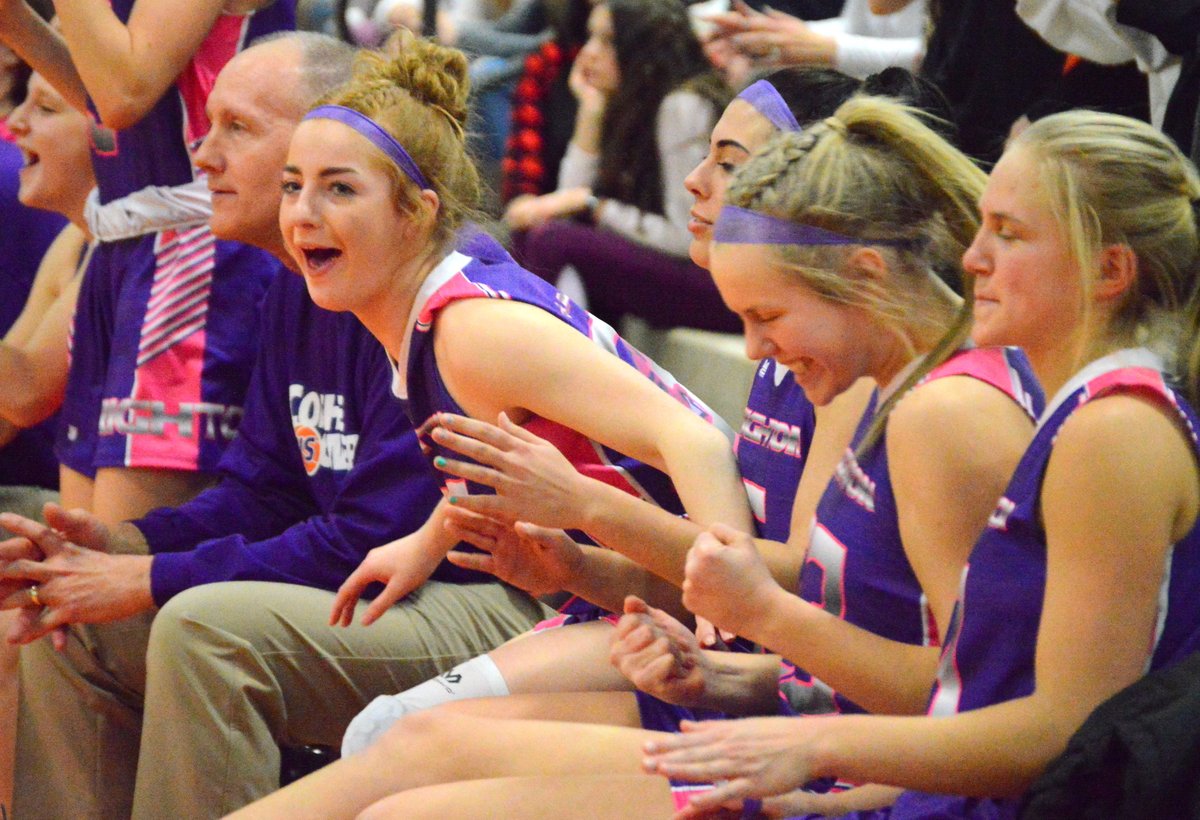Matthew B. Mowery (@fullcrtcoverage) on Twitter photo GIRLS BASKETBALL: <a href="/BrightonWBB/">Brighton WBB</a> gets a MUST HAVE WIN, knocking off No. 2 <a href="/hartlandbball/">Hartland Girls BBall</a> to put the <a href="/KLAASports/">KLAA Sports</a> West in a three-way tie, re-setting the top three contenders back to even >> bit.ly/2NX3i70
<a href="/hartlandsports/">Hartland Athletics</a> <a href="/BrightonK12/">BrightonAreaSchools</a> <a href="/BHSruffnrowdy/">BHS Student Section</a> GIRLS BASKETBALL: <a href="/BrightonWBB/">Brighton WBB</a> gets a MUST HAVE WIN, knocking off No. 2 <a href="/hartlandbball/">Hartland Girls BBall</a> to put the <a href="/KLAASports/">KLAA Sports</a> West in a three-way tie, re-setting the top three contenders back to even >> bit.ly/2NX3i70
<a href="/hartlandsports/">Hartland Athletics</a> <a href="/BrightonK12/">BrightonAreaSchools</a> <a href="/BHSruffnrowdy/">BHS Student Section</a>