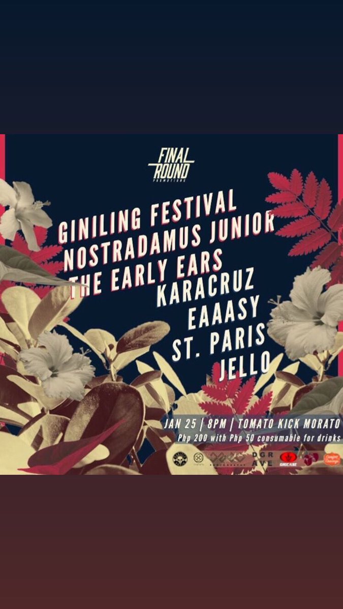 Mamaya na to sa Tomato Kick! Tara! 9pm set namin