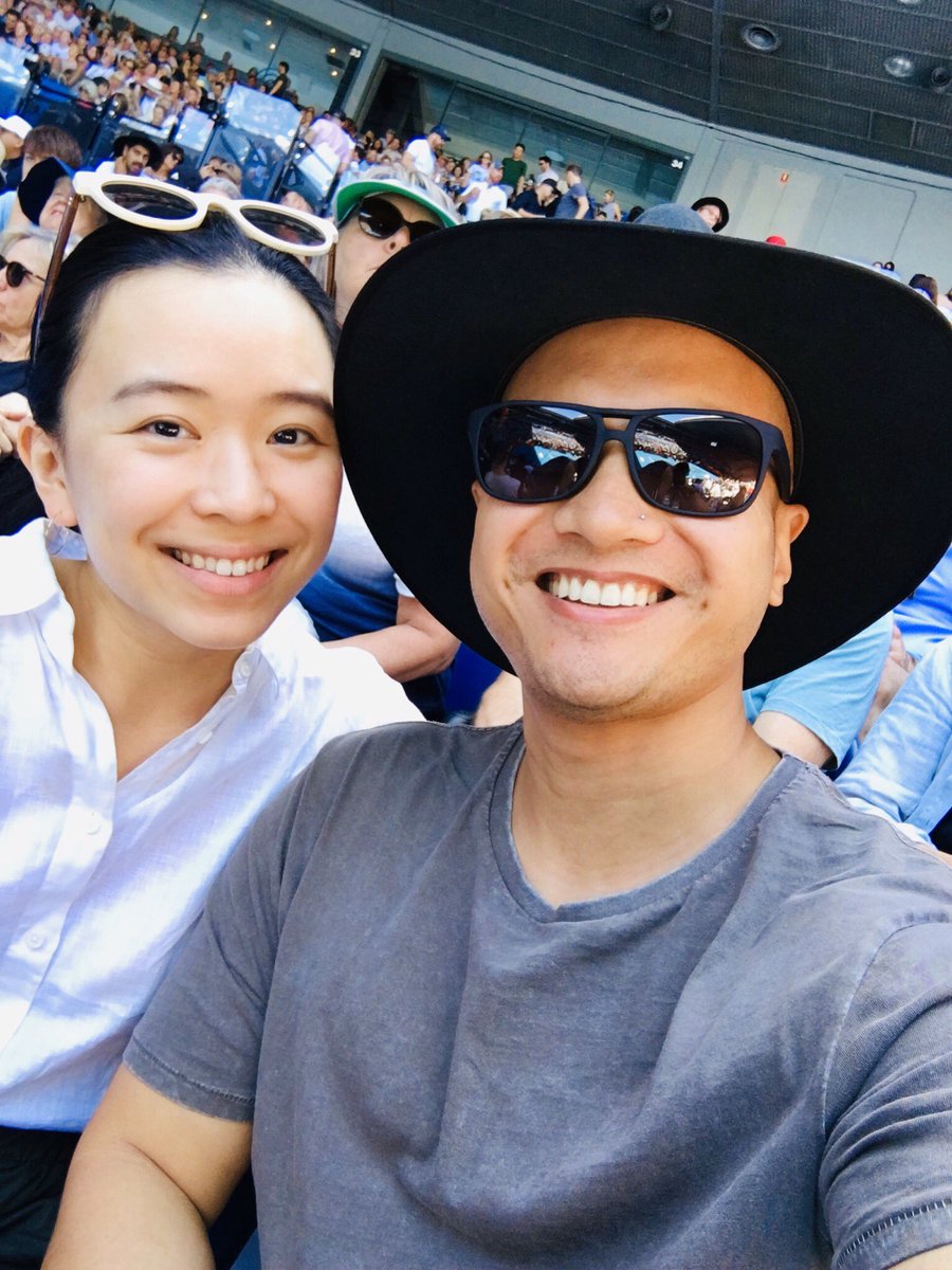 thegiantthinker's tweet photo. Watching Nadal smashing out some incredible points! #aoselfie #kiatennis #gorafa https://t.co/EiW4MCqyaO