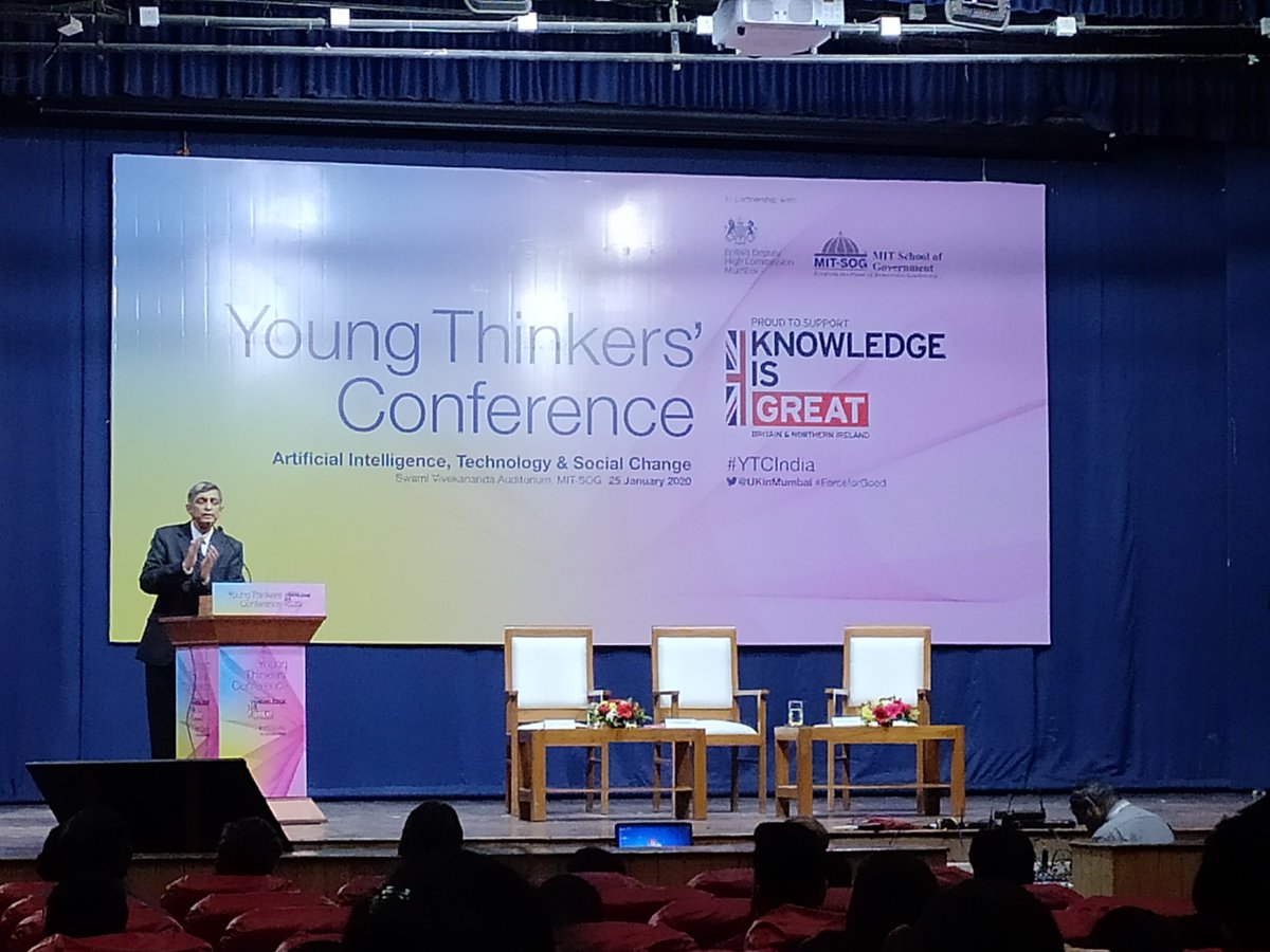 CJiwani's tweet photo. #YTCIndia #ForceforGood @UKinIndia 
The future is AI https://t.co/UdgjTVHD0b