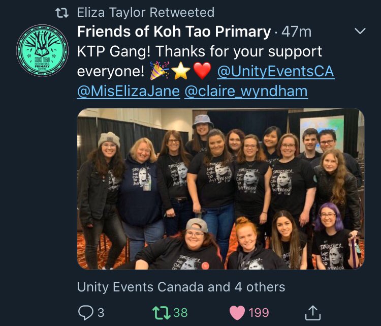 StayForTheShips's tweet image. Eliza retweeted a picture I’m in 😭😭
#UD4 #UnityKru