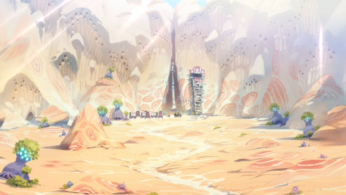 Hiroyuki Pad No Twitter ソマリと森の神様 3話から 背景とかなんとなく宮崎アニメっぽいのね ゴーレムは 星を 追う子どもに出てきたケツァルトルっぽい