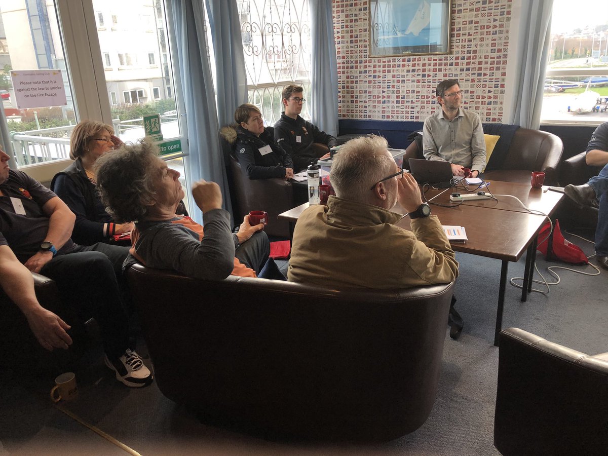 RYACymruWales's tweet image. Following the important tea/coffee break and networking opportunity it’s on to the workshops sharing information on @BritishSailing @RYAYouthSailing @TheGreenBlue
