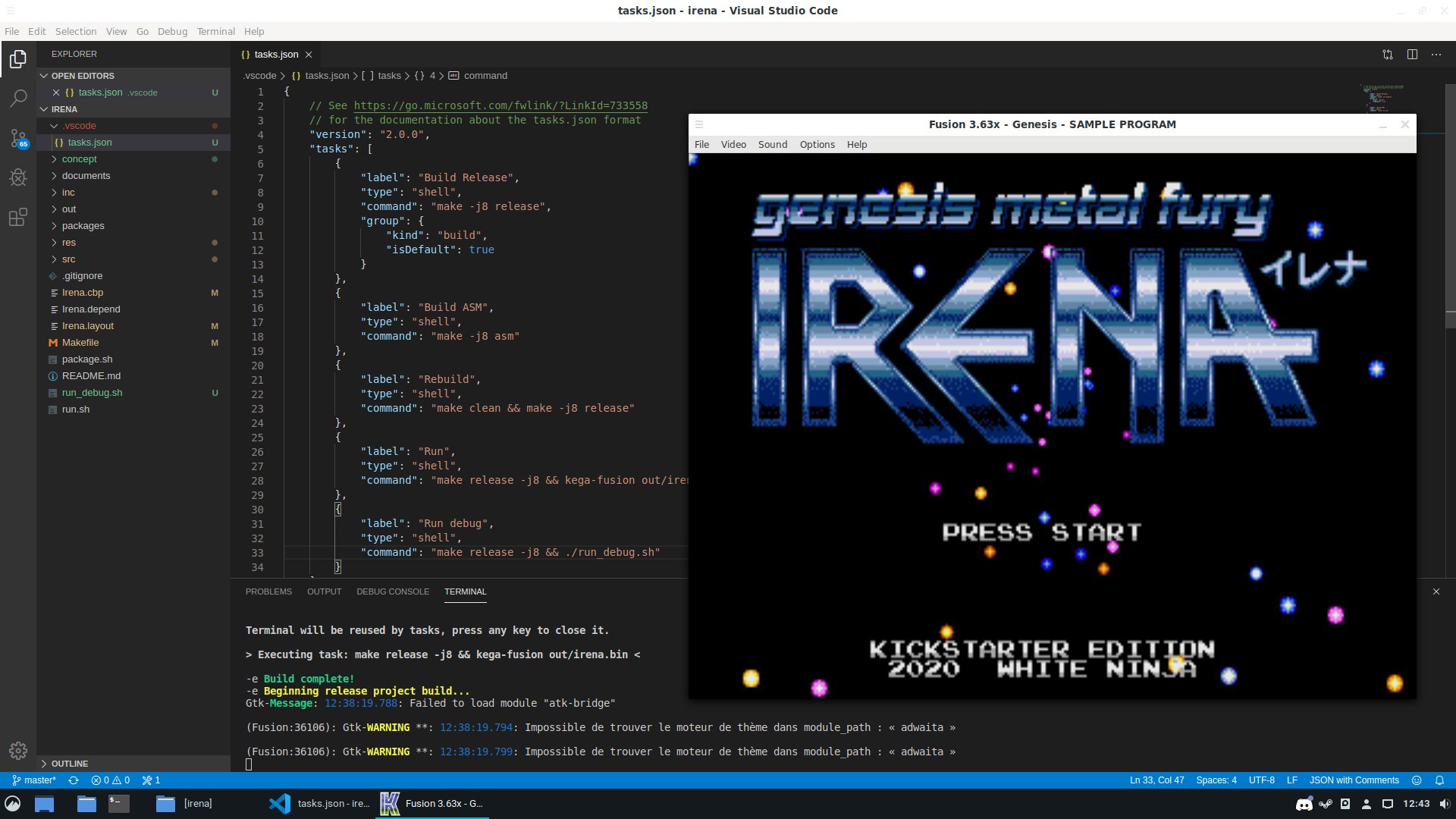 Kentosama けんとさま Sometimes You Need To Change Your Tools So Bye Bye Code Blocks And Welcome Vscode From Microsoft Which Is A Great Editor Now I Can Work With The M68k