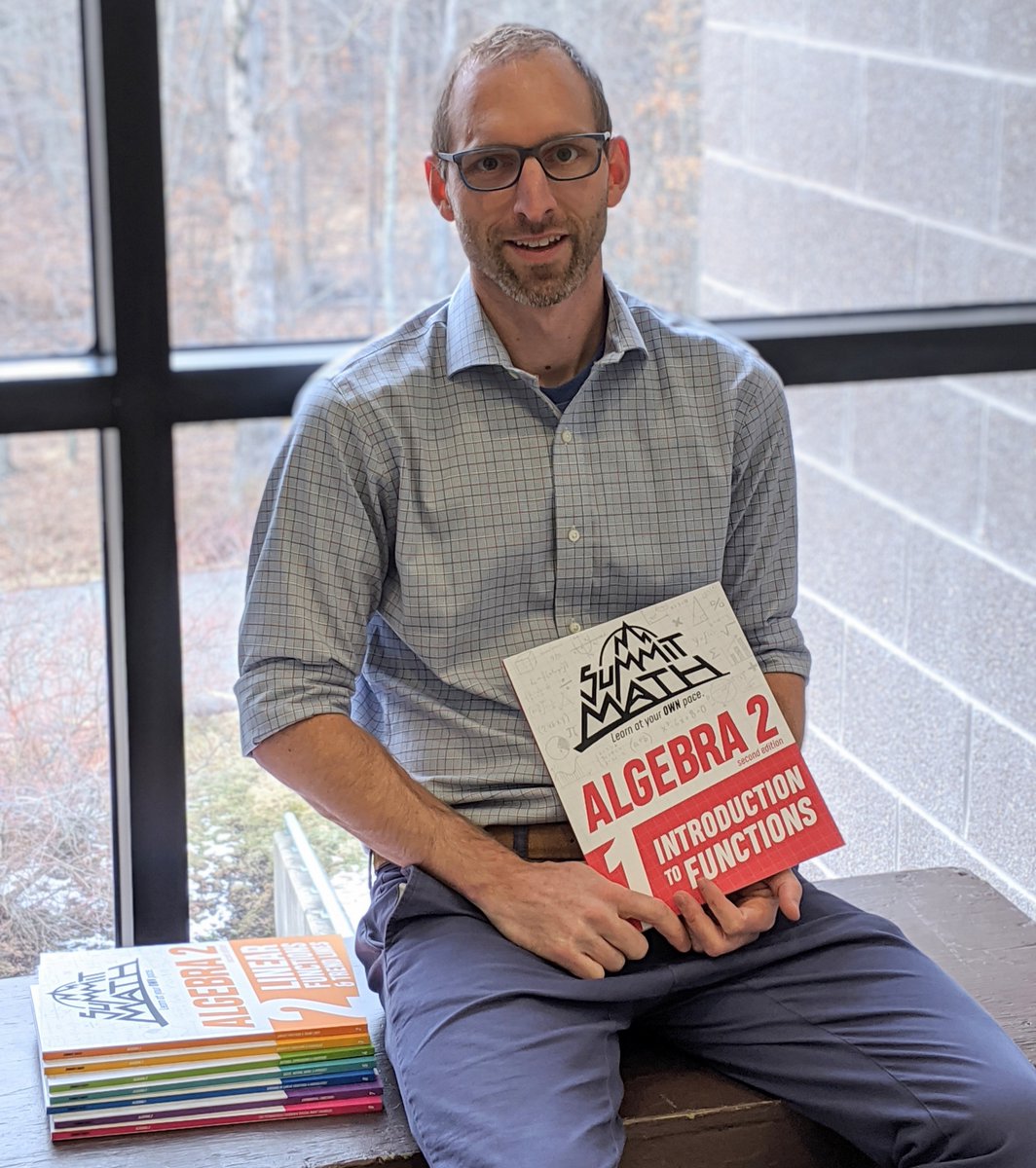 SummitMathBooks's tweet photo. It's official! The 2nd edition of Summit Math is officially in print. The 1st edition was in print for 3 years, but I am excited for the next....chapter....of this Summit Math journey. π
#iteachmath #algebra #MTBoS #math #summitmath #learnatyourownpace https://t.co/ofIX0yNcwE