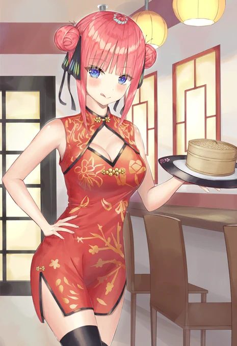 チャイナ二乃
#五等分の花嫁 
#中野二乃 