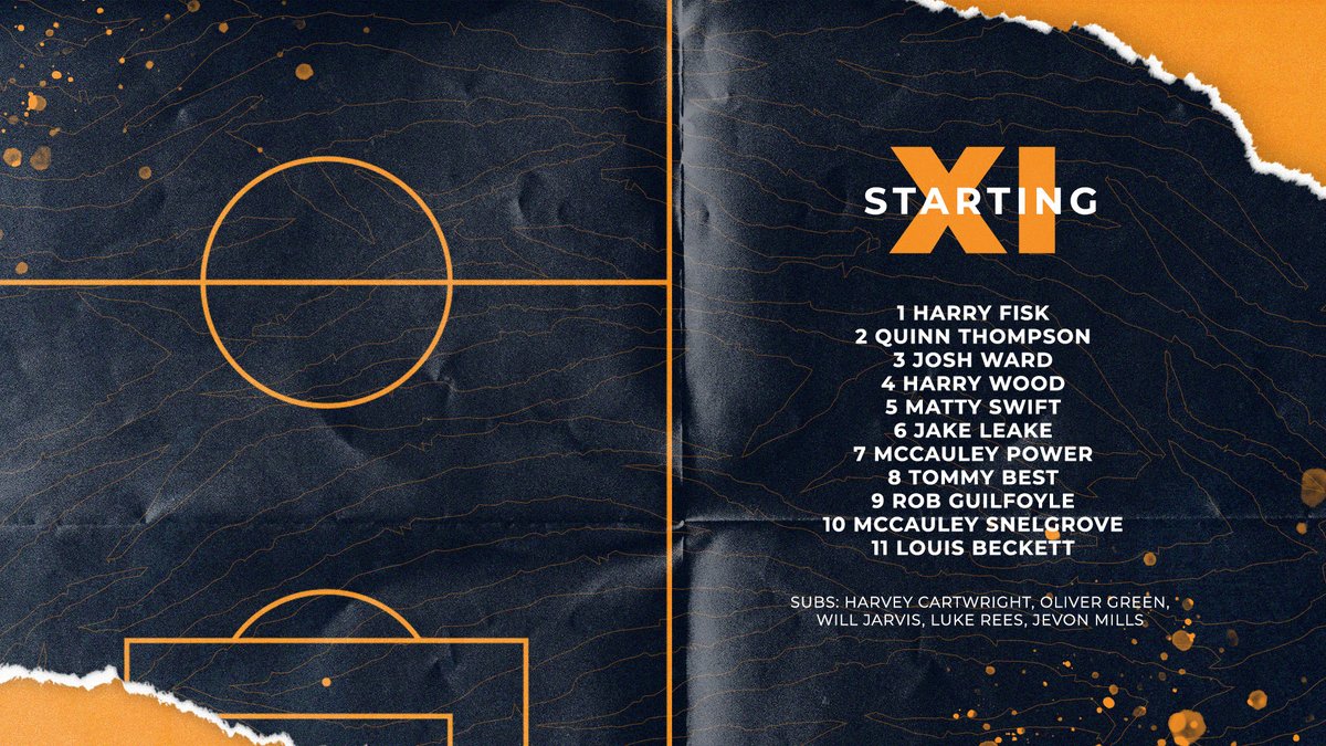 📋 Here's how Hull City U18s line-up to face Barnsley in today's #U18PDL clash...

🐯⚽ #hcafcU18 #hcafc #theTigers