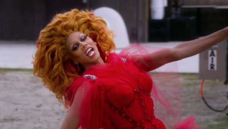 ItsAboutRuPaul's tweet photo. Ruby Red 💜 @RuPaul https://t.co/Zpq3Sk8a7z