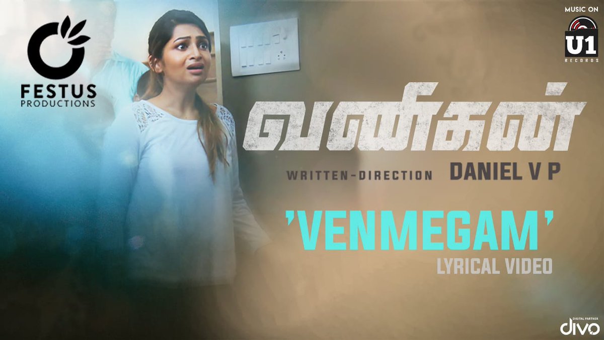 cinemapluz11's tweet photo. Here it is Official Lyric Video of #Venmegam from #Vanigan!
▶️ https://t.co/Dak4QHc4VG
@ananthnag24 @nakshathra___ @music_sureshtr @bhuvanesh_06 @danivpdm @festusprodoffl @HaricharanMusic @divomovies @Pro_Bhuvan @U1Records https://t.co/TNfwVRj9Bv