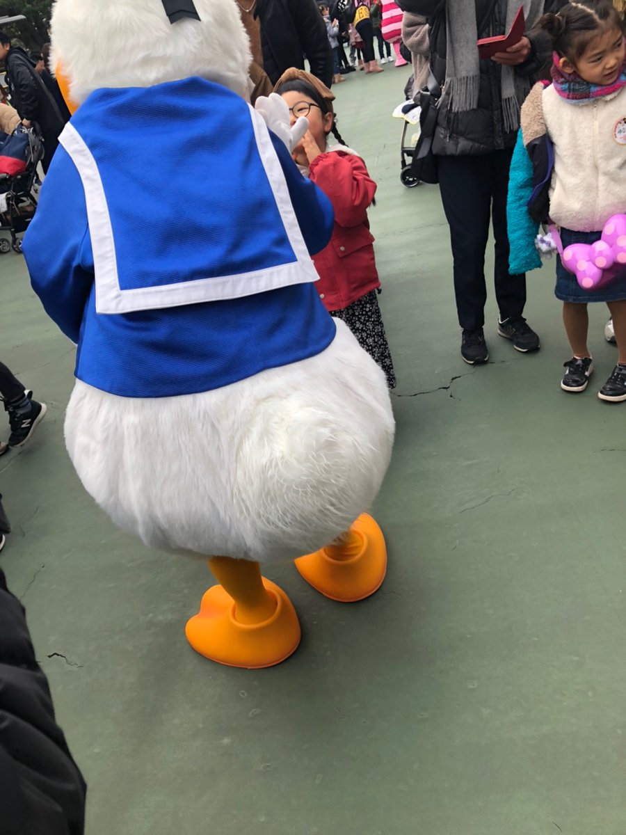 ドナルドのお尻