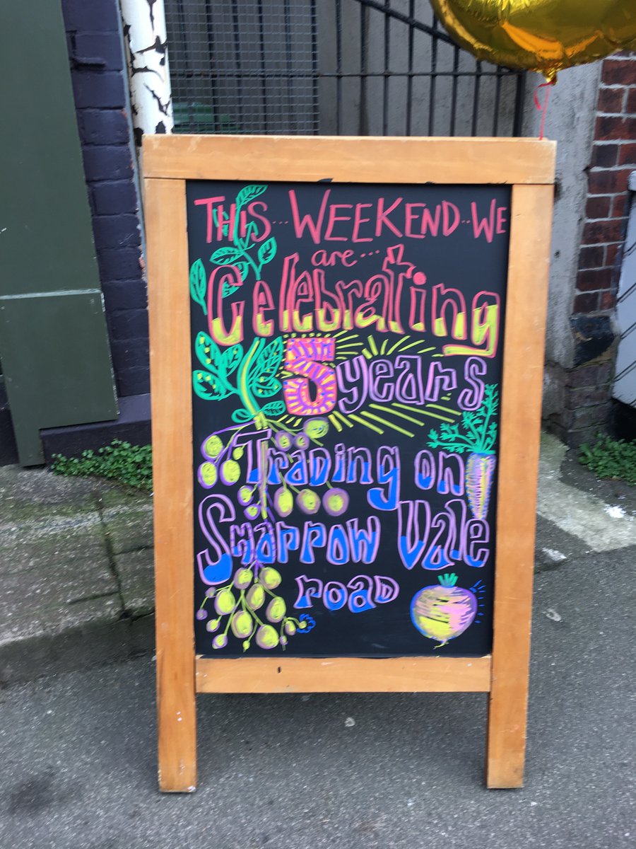 This weekend we are celebrating 5years trading in Sharrow Vale Road !! 🤩 #sharrowvale #fiveyearsyoung