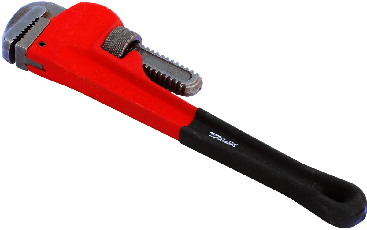 TmaxTools's tweet image. Cleste Mops Reglabil Profesional, pentru Tevi TMAX-Profi 90gr
- Corp monobloc din Otel special Cr-V – Falci si Bac de prindere forjate, calite prin inductie HRC-56
- Utilizare industriala Heavy Duty
- Marimi: 12” – 18” / 350 – 450mm
- Calitate Germana - certificat TUV/GS