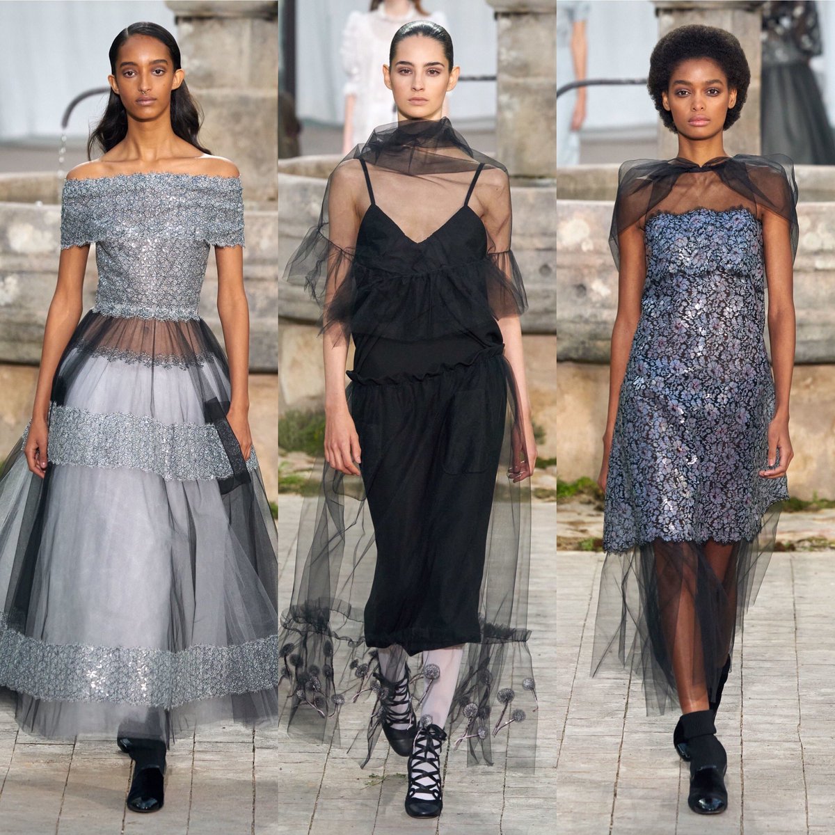 Elite__Spain's tweet photo. #CoutureSS20 2/2
Lauren de Graaf
Krini Hernández 
Sara Grace
Mona Tougaard
Africa Peñalver
Blesnya Minher 
Faretta 
Adut Akech walked for the #Chanel SS20 Haute Couture show in Paris 🤍 https://t.co/FWInnm5hXw