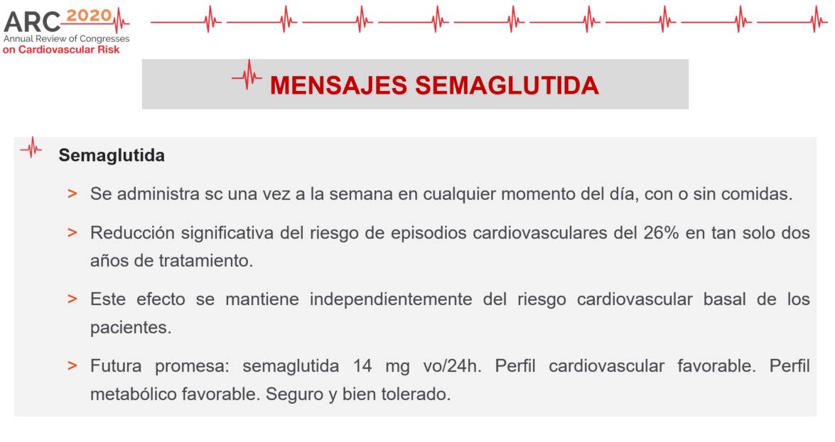 arccardio's tweet photo. La 👩🏻⚕️ Dr. Fortuny concluye con algunos mensajes destacables sobre la #Semaglutida. #ArcCardio https://t.co/D8wTcodgtu