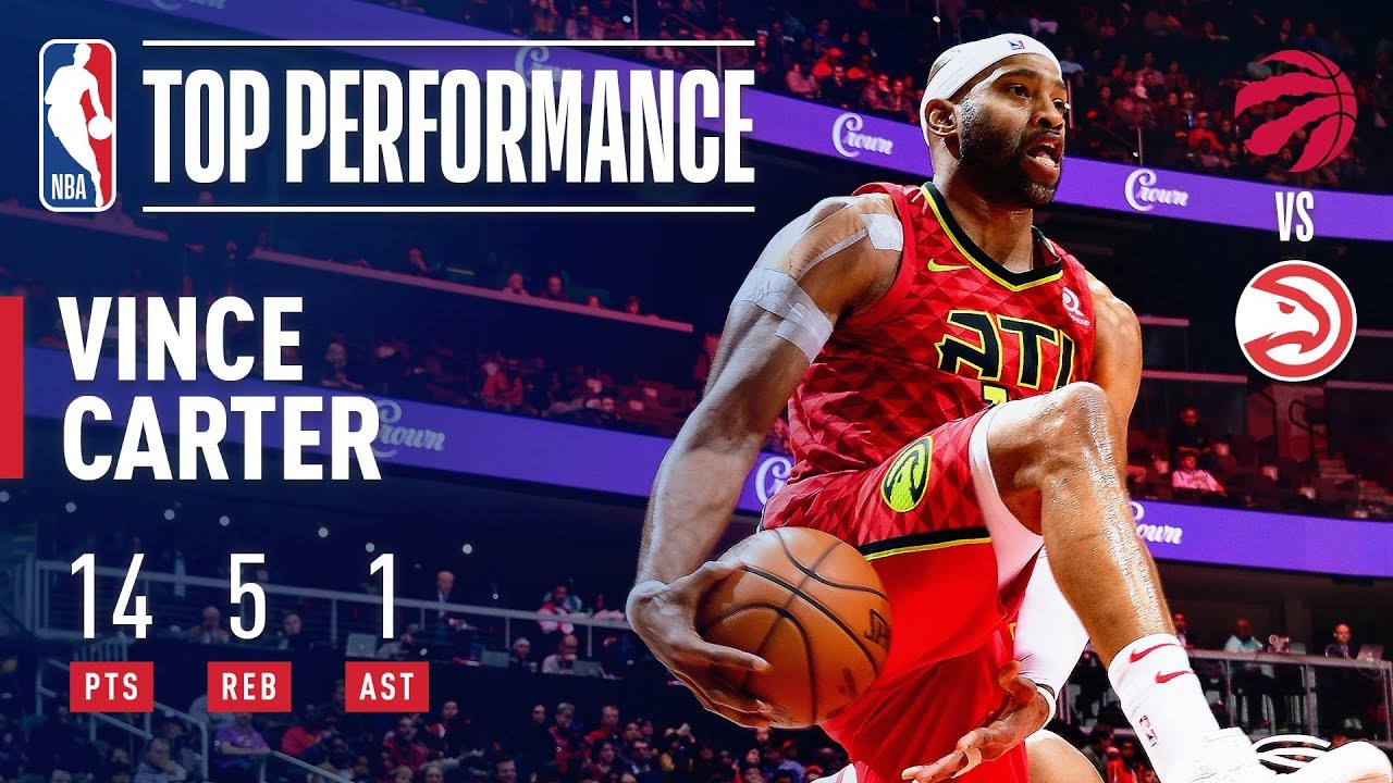 January 26:Happy 43rd birthday to former basketball player,Vince Carter(\"Atlanta Hawks\") 
