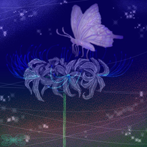 彼岸花のtwitterイラスト検索結果 古い順