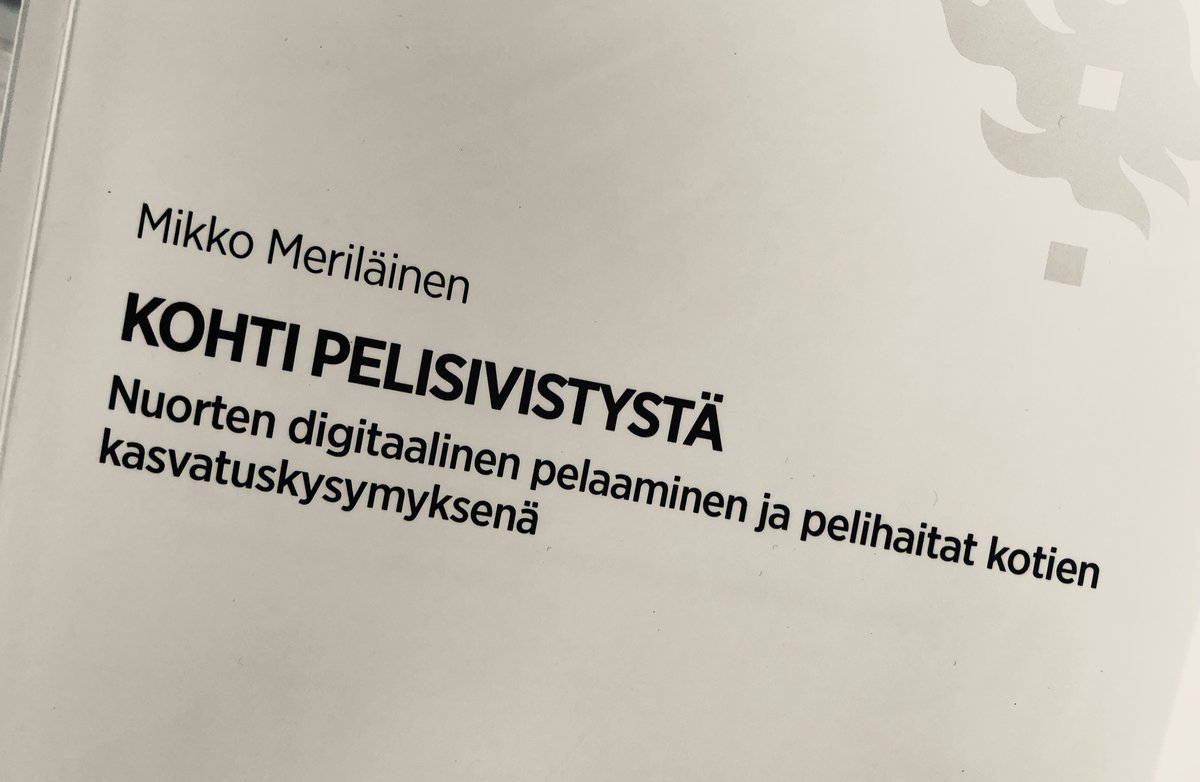 NettaTiipp's tweet photo. Hieno väitös @MVMerilainen ! Entäpä jos pelaamiseen suhtautuisi kuten harrastukseen, eikä kuten päihteeseen..? @EduSciHelsinki @GrowingMindEdu @Akatemia_STN https://t.co/GkaSUMwG7D