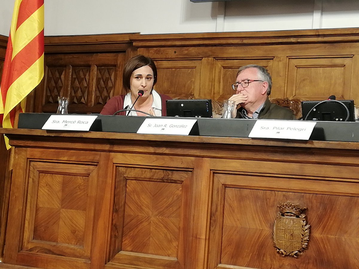 CECS12's tweet photo. Mercè Roca, directora de l'Escola de @AjSoses, ens explica com utilitzar un element patrimonial com el jaciment de #Gebut
Aprofita per fer evident les dificultats de les escoles dels pobles de la comarca
#DescobrimElSegrià https://t.co/o52CEKMGm3