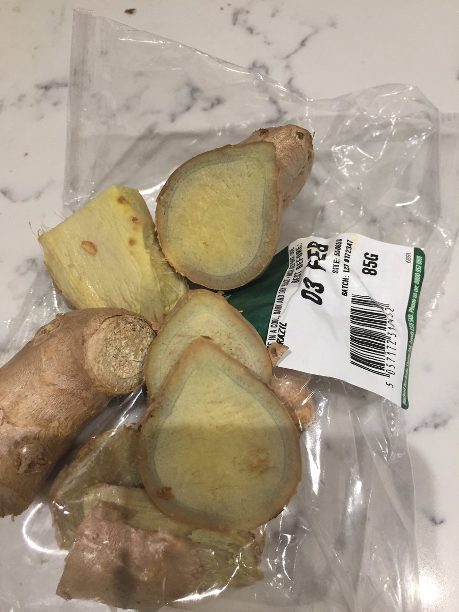 Sallyhaughton's tweet photo. @AsdaServiceTeam purchased from Asda yesterday before before 3rd Feb and it’s green !! Not sure how you can sell this , why aren’t products like this loose rather than rotting in plastic packaging https://t.co/R12wmSj0yF