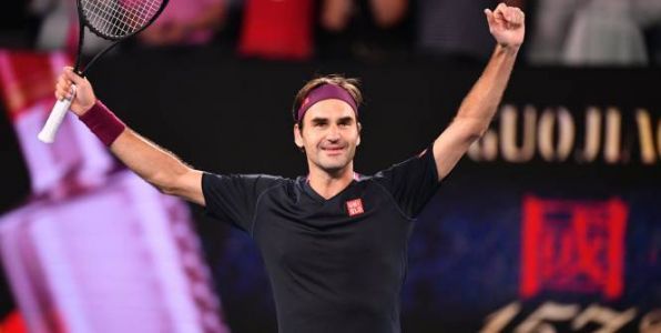 Tennis> Roger Federer, vainqueur de John Millman au super tie-bre...bit.ly/36qDG99 #tennis