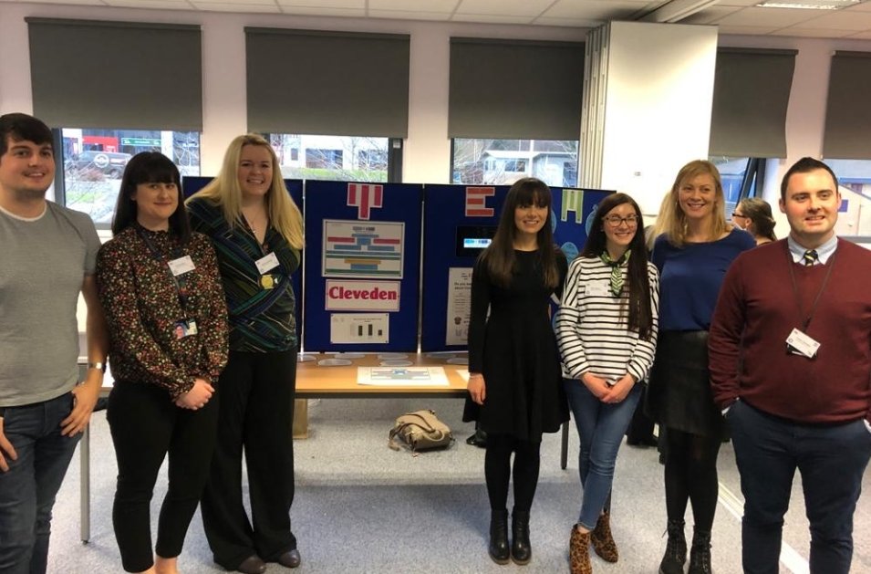 Caldercuilt's tweet photo. Mrs Palmarini &amp; Mrs Baker gave their fabulous seal of approval to
Miss Docherty &amp; her fellow Cleveden Cluster Mentors while they presented  #SSERCprimary all of the STEM learning contexts, resources &amp; CLPL they have implemented @CadderPrimary @PrimaryParkview #cpsloveslearning https://t.co/d6dfSpDCKx