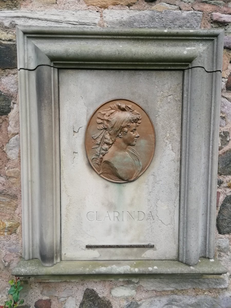'I'll ne'er blame my partial fancy,
Naething could resist my Nancy:
But to see her was to love her;
Love but her, and love for ever.'

Lines from #RobertBurns's 'Ae Fond Kiss' written about Nancy Maclehose. This is her grave marker in Edinburgh's Canongate Kirkyard (1/3)