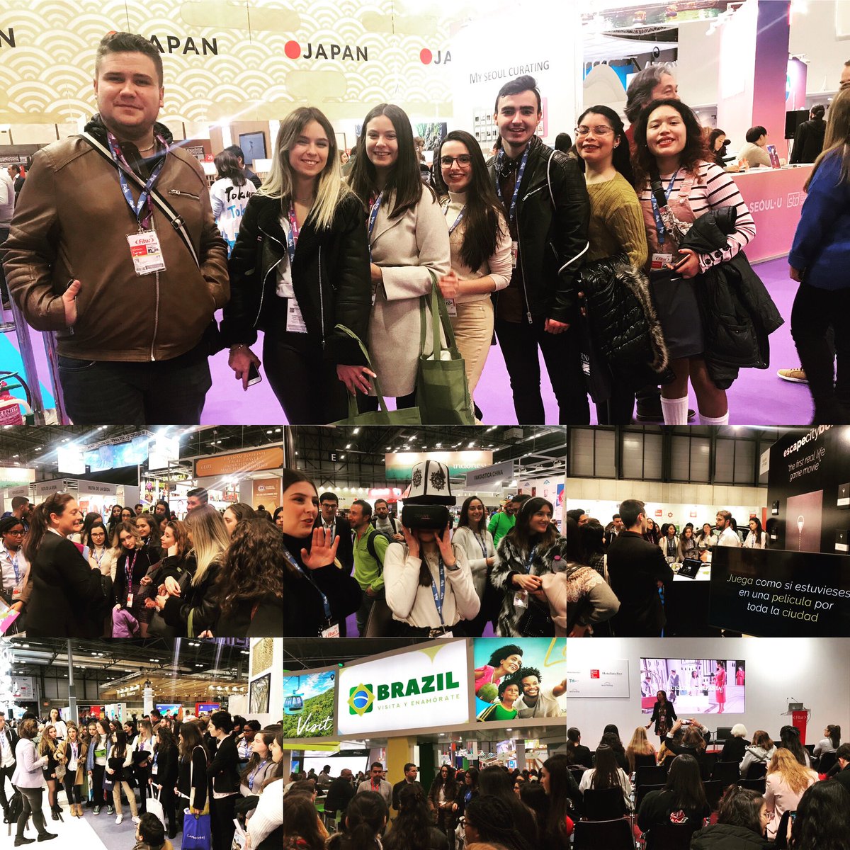 openfaculty's tweet photo. #conferencias #reuniones con #profesionales visitas  #destinos ➕#conocimiento #promoción #turistica #tecnologia #planesdecarrera #sostenibilidad 
Un viaje con alumnos #gradoturismo @masterhotel_um donde hemos aprendido y disfrutado de las numerosas oportunidades en @fitur_madrid https://t.co/j1ZJlUbi2i