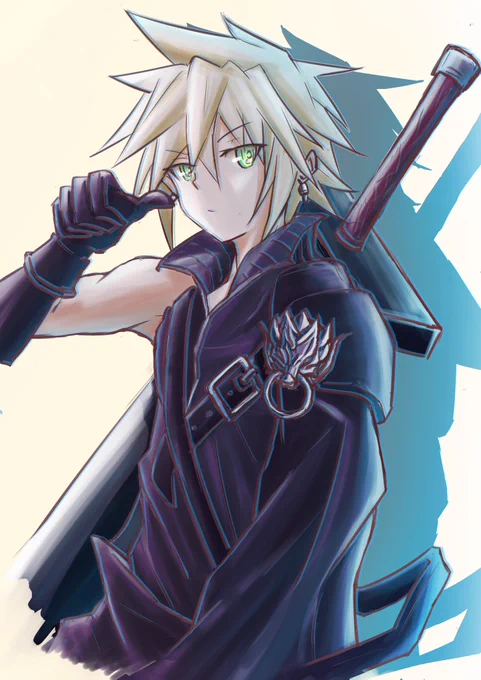 7リメイクの発売延期したらしいですね#イラスト#FF7R #発売まだかFF7#延期しないって言ってたじゃん#限界超えてけFF7#どう森欲しい 